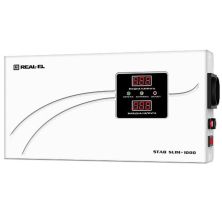 Стабілізатор REAL-EL STAB SLIM-1000, white (EL122400007)