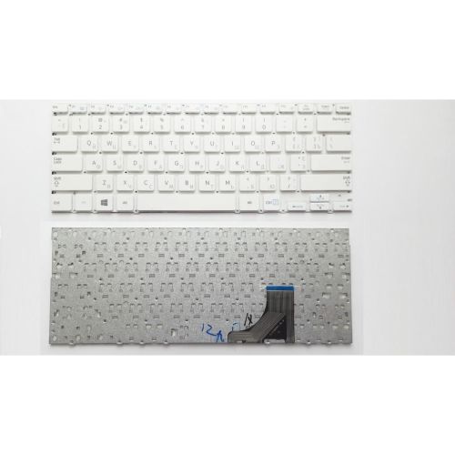 Клавіатура ноутбука Samsung 13.3 NP-530U3B, NP-530U3C, NP-535U3C Series белая UA/RU/US (A46102)