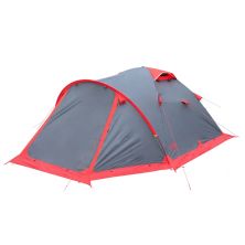 Палатка Tramp Mountain 3 V2 Grey/Red (TRT-023)