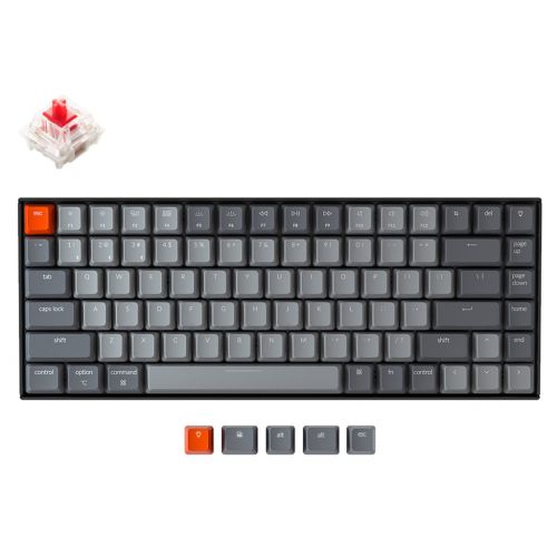 Клавиатура Keychron K2 84 Key Gateron White LED Red (K2C1_KEYCHRON)