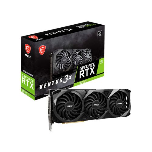 Видеокарта MSI GeForce RTX3070 Ti 8Gb VENTUS 3X OC (RTX 3070 Ti VENTUS 3X 8G OC)