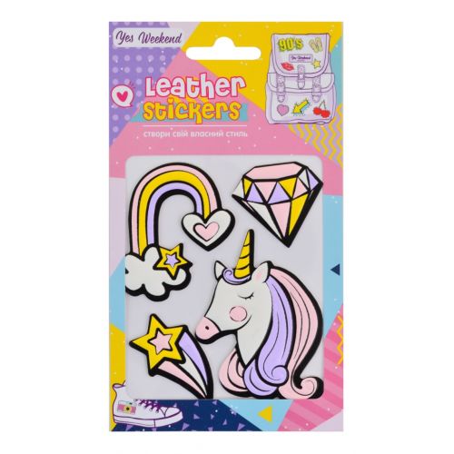 Стікер-наклейка Yes Leather stikers Unicorn (531620)
