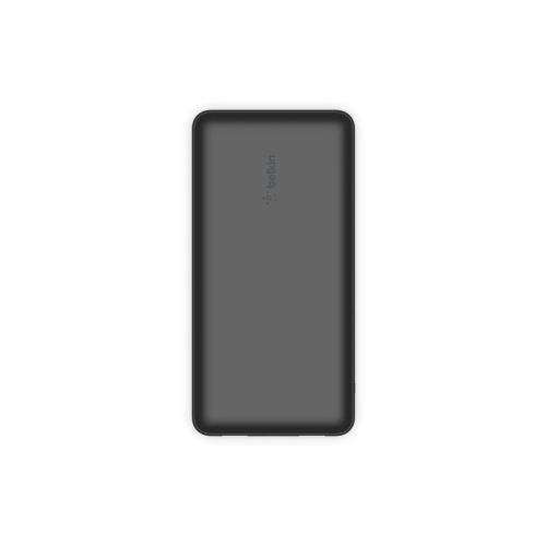 Батарея универсальная Belkin 20000mAh, USB-C, 2*USB-A, 3A, 6 USB-A to USB-C cable, Black (BPB012BTBK)