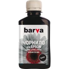 Чорнило Barva Epson 112 180 мл, black, pigm. (E112-821)