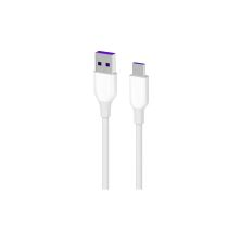 Дата кабель USB 2.0 AM to Type-C 1.0m Glow white 2E (2E-CCAC-WH_)