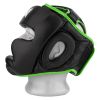 Боксерский шлем PowerPlay 3100 PU Чорно-зелений XS (PP_3100_XS_Black/Green) - Изображение 1