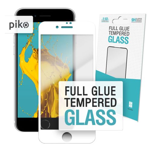 Скло захисне Piko Full Glue Apple iPhone SE 2020 white (1283126502927)