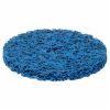 Круг зачистний Sigma з нетканого абразиву (корал) 125мм без тримача синій середня жорсткість (9175761) - Зображення 1