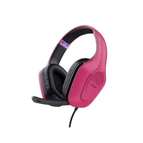 Наушники Trust GXT 415 Zirox 3.5мм Pink (24992)