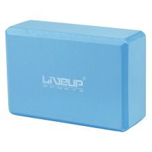 Блок для йоги LiveUp EVA Brick Уні 22,9 x 15,2 x 7,6см Синій (LS3233A-b) Блок для йоги LiveUp EVA Brick Уні 22,9 x 15,2 x 7,6см Синій (LS3233A-b)