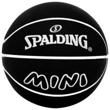 М'яч баскетбольний Spalding Spaldeens Mini чорний Уні 5.5 см 51335Z (689344408019)