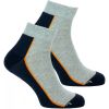 Шкарпетки Head Qperformance Quarter 781009001-870 2 пари Синій/Сірий 39-42 (8718824546506) - Зображення 1