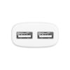 Зарядний пристрій HOCO C12 Smart dual USB (Micro cable)charger set White (6957531047773) - Зображення 2