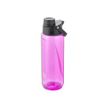 Пляшка для води Nike TR Renew Recharge Chug Bottle 24 OZ рожевий, чорний, білий 709 мл N.100.7636.644.24 (887791733290)