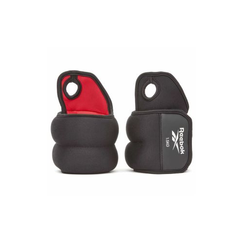 Утяжелитель Reebok Wrist Weights чорний, червоний RAWT-11211 1.0 кг (885652020558)