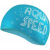 Шапка для плавання Aqua Speed Kiddie 142-Mermaid 1784 блакитний Діт OSFM (5908217617842) - Зображення 1
