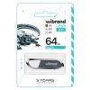 USB флеш накопичувач Wibrand 64GB Aligator Grey USB 2.0 (WI2.0/AL64U7G) - Зображення 1