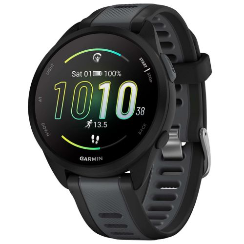 Смарт-часы Garmin Forerunner 165 Music, Black/Slate Grey, GPS (010-02863-30)