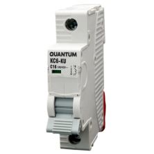 Автоматичний вимикач Quantum 1п С 16A MCB 6kA (2704 / KC6-K/ C/1P/16A-6k)