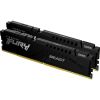 Модуль пам'яті для комп'ютера DDR5 32GB (2x16GB) 6400 MHz Beast Black EXPO Kingston Fury (ex.HyperX) (KF564C32BBEK2-32) - Зображення 1