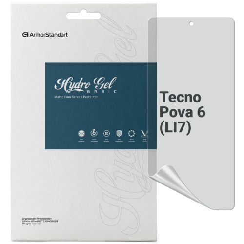 Плівка захисна Armorstandart Matte Tecno Pova 6 (LI7) (ARM78165)