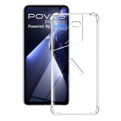 Чехол для мобильного телефона BeCover Anti-Shock Tecno POVA 5 Pro 5G (LH8n) Clear (711780)