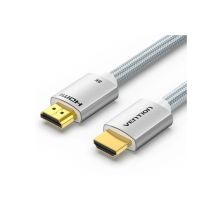 Кабель мультимедийный HDMI to HDMI 2.0m V2.1 8K 60Hz Silver Metal Type Vention (ALCIH)