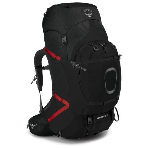 Рюкзак туристичний Osprey Aether Plus 100 black - S/M - чорний (009.2426)