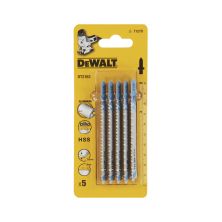 Полотно DeWALT по металлу, прямой,L=100, WL=72, 3 мм, макс. глубина реза - 6/15/30 мм, 5 шт (DT2163)
