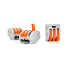Соединитель кабеля 3-pin аналог WAGO K222-413, 15штпак Voltronic (K222-413/15) Соединитель кабеля 3-pin аналог WAGO K222-413, 15штпак Voltronic (K222-413/15)