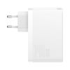 Зарядний пристрій Baseus GaN5 Pro Fast Charger 2C+U 140W + Cable 1.0m Type-C 240W white (CCGP100202) - Зображення 1