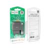 Зарядний пристрій HOCO C72Q Glorious USB QC3.0 + cable USB to Micro 5P 18W Black (6931474732521) - Зображення 3