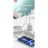 Дата кабель USB-C to Lightning 1.0m 27W braided XO (NBQ236A_White) - Изображение 1