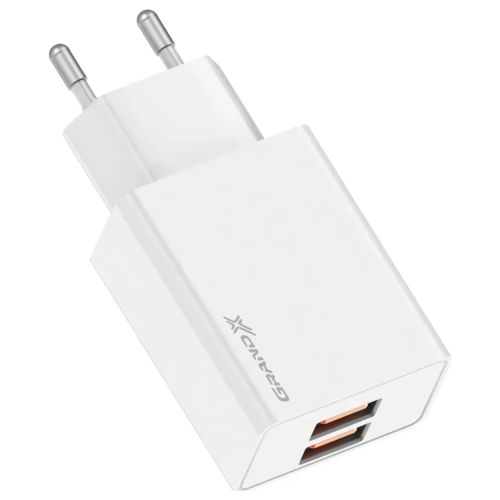 Зарядное устройство Grand-X CH-15W 2xUSB 10.5W Black (CH-15W)