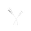 Дата кабель USB 2.0 AM to USB-C 1.0m 3A white BOROFONE (6931474701800) - Зображення 1