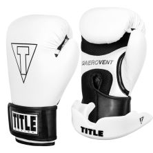 Боксерские перчатки Title Boxing Vegan Gloves White/Black 8 oz (VGFBG 8 oz WH/BK)