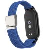 Ремінець до фітнес браслета Armorstandart Braided Solo Loop для Xiaomi Smart Band 10/9/8 Blue (ARM86880) - Зображення 2