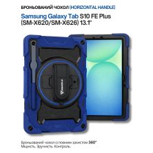Чохол до планшета BeCover Horizontal handle Samsung Galaxy Tab S10 FE Plus (SM-X620/SM-X626) 13.1 Deep Blue (714569)
