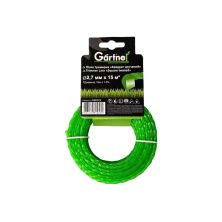 Жилка косильная Gartner Квадрат крученый 2,7 мм × 15 м (41427015)
