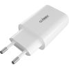 Зарядний пристрій Globex USB-C 20W FastPower white (20WC1A) - Зображення 2