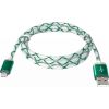 Дата кабель USB08-03LT USB - Micro USB, GreenLED backlight, 1m Defender (87557) - Зображення 1