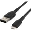 Дата кабель USB 2.0 AM to Lightning 2.0m Belkin (CAA002BT2MBK) - Изображение 3