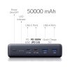 Батарея универсальная Voltero 50000mAh S50 PD/100W QC/3.0/18W USB-C*2, USB-A*2 (6090537940980) - Изображение 1