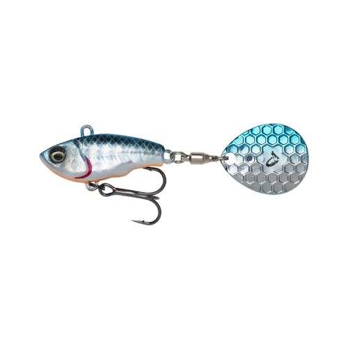 Блешня Savage Gear Fat Tail Spin 55mm 9.0g Blue Silver (1854.44.04)