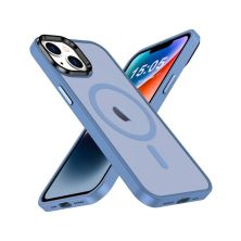 Чехол для мобильного телефона 2E Basic Apple iPhone 15 Ultra Soft Touch MagSafe Cover Light Blue (2E-IPH-15U-OCLS-LB)