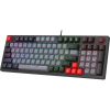 Клавиатура GamePro MK120B LED Red Switches USB Black (MK120R) - Изображение 2