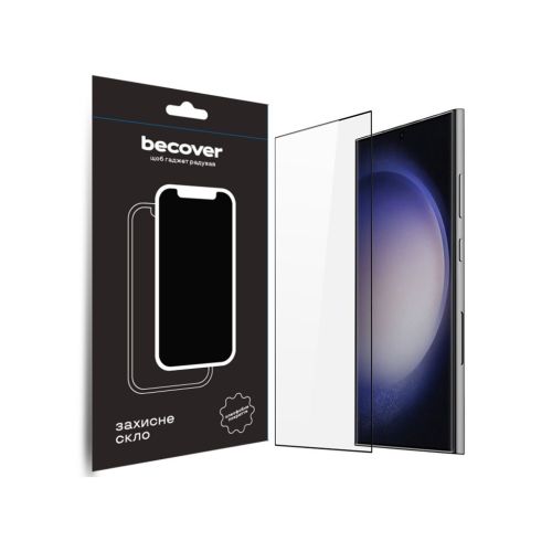 Стекло защитное BeCover Samsung Galaxy S24 Ultra SM-S928 Black (711318)