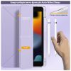 Чехол для планшета BeCover Ultra Slim Origami Transparent Apple Pencil Apple iPad 10.2 2019/2020/2021 Purple (711101) - Изображение 3