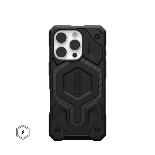 Чехол для мобильного телефона UAG iPhone 16 Pro Monarch Pro Magsafe Carbon Fiber (114456114242)