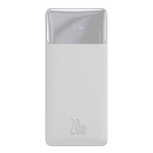 Батарея універсальна Baseus Bipow Overseas 30000mAh 20W, White (PPBD050402)